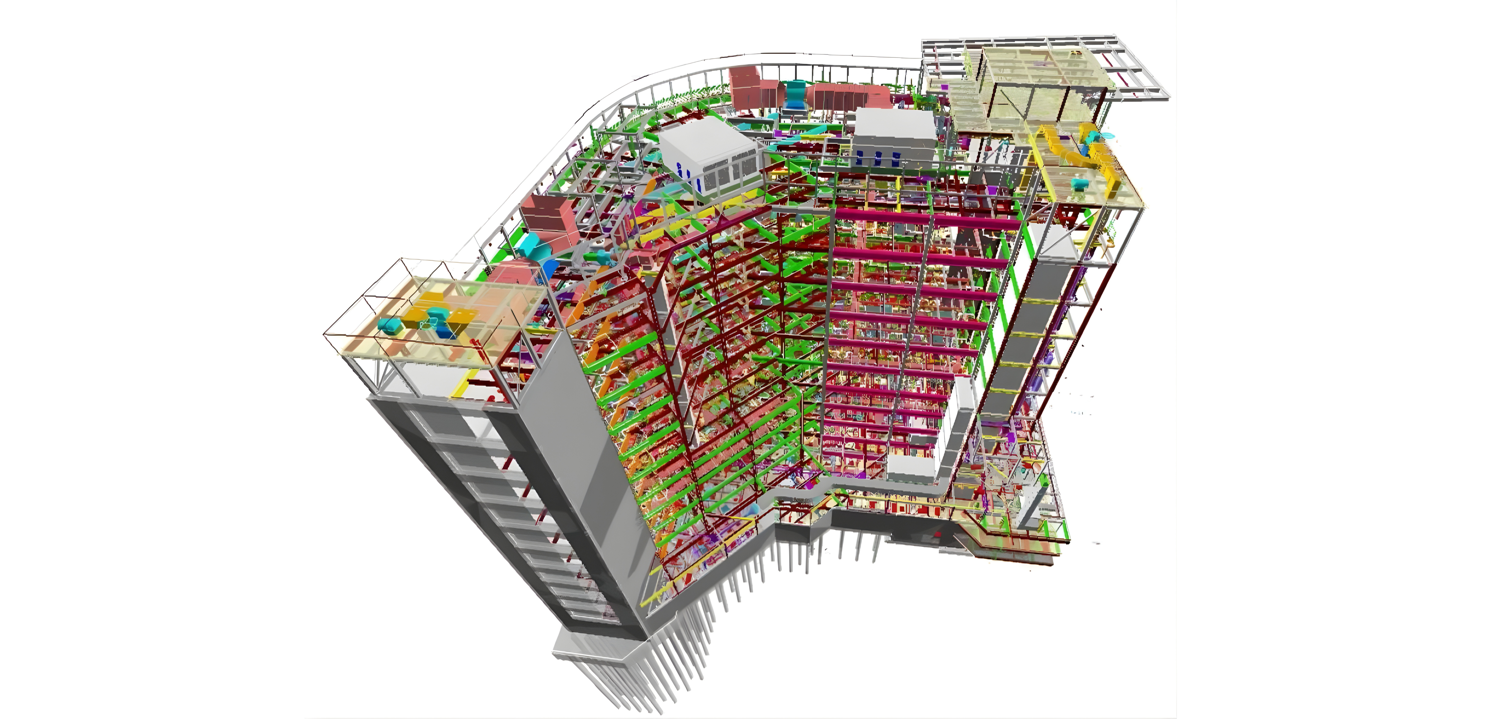 BIM Modeling - Architecture-MEP-Structure